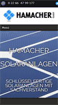 Mobile Screenshot of hamacher.co